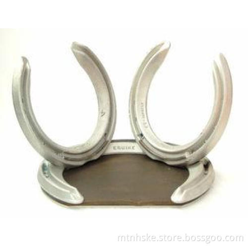 Black Metal Iron Decorated Horseshoes for Home Use